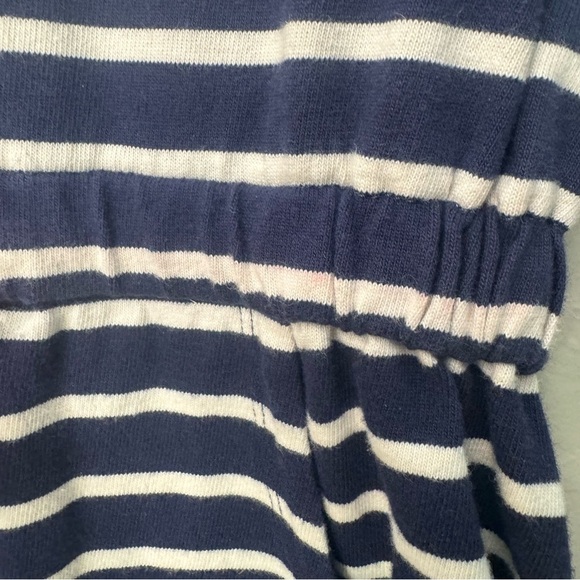 MINI BODEN Cotton Knit Striped Red White And Blue Dress Nautical Patriotic 9-10Y - Picture 12 of 13